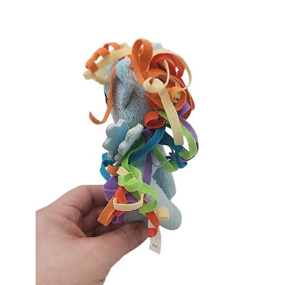 My Little Pony 5" Plush Rainbow Dash Friendship is Magic Embroidered Eyes Plush - Picture 7 of 7